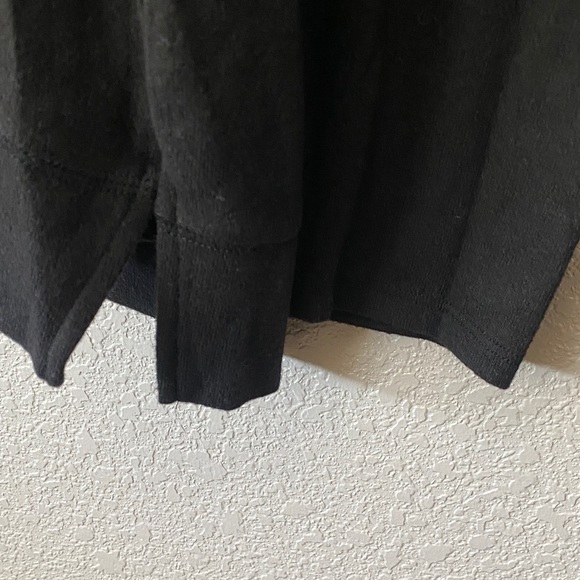 (CLEAR OUT PRICE!) Lucky Brand Womens Wrinkle Free Sweatshirt Top Black XXL - Picture 7 of 9